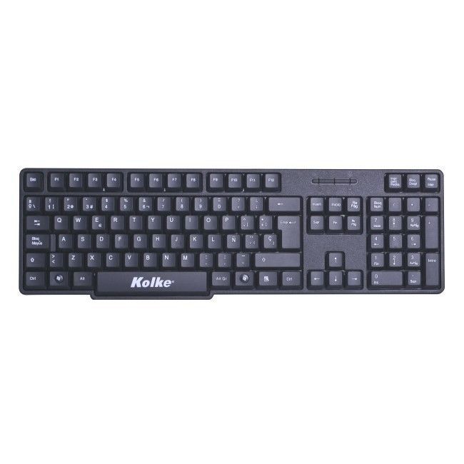 TECLADO KOLKE KT-102 USB ESPAÑOL NEGRO