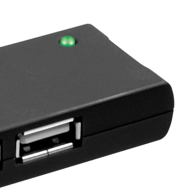 Hub Multiplicador de 4 Puertos USB Klip KUH400