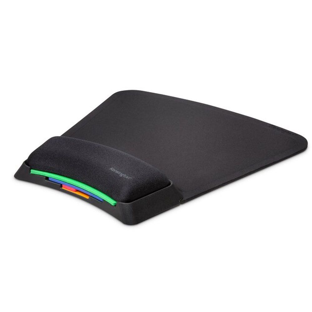 Mouse Pad Ergonómico Apoya Muñecas Con Gel Negro Smartfit Kensington