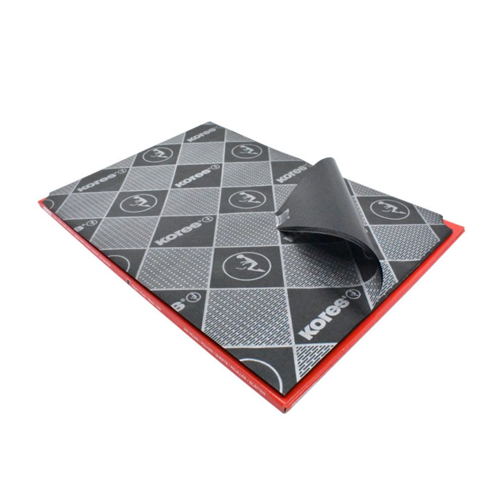 Papel carbónico negro x100 Kores