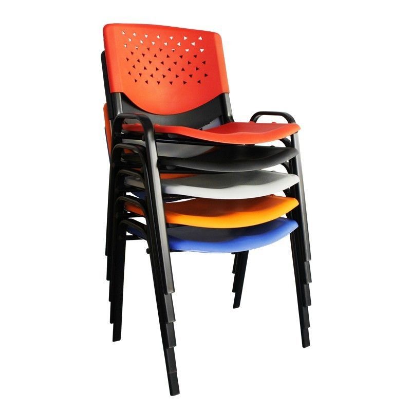 Silla Apilable Donna Milan sin Apoyabrazos Azul