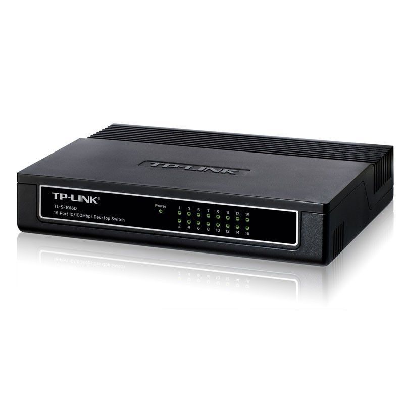 Switch Tp Link TL SF1016D 16 puertos 100 Mbps