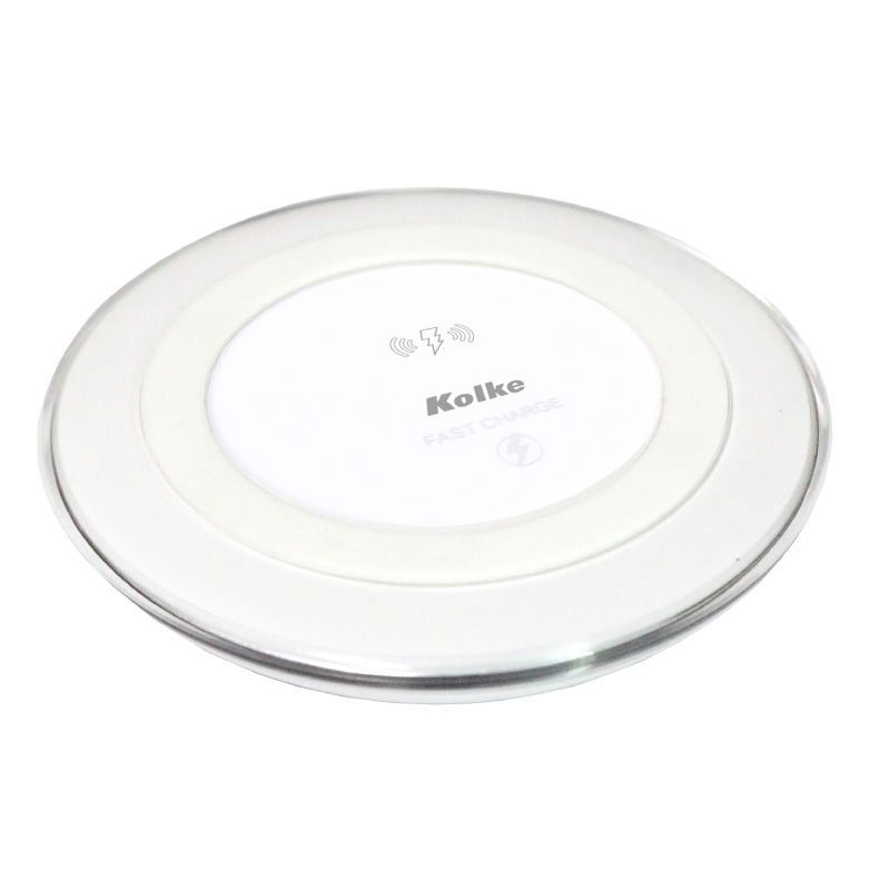 Cargador Qi Inalámbrico para celular Kolke KCR-5300, 10W, 2A