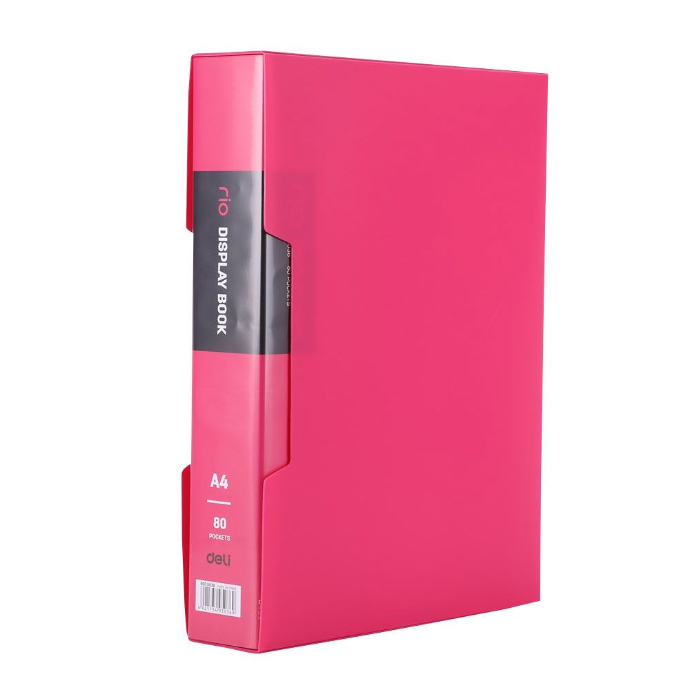 Carpeta 80 Fundas A4 Deli
