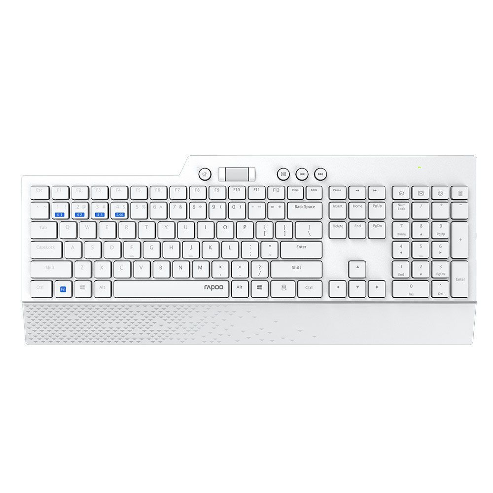 Combo Teclado y Mouse Inalámbricos Rapoo RA006 Blanco