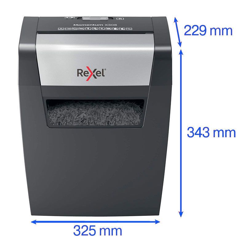 Destructora De Papel Momentum X308 Rexel