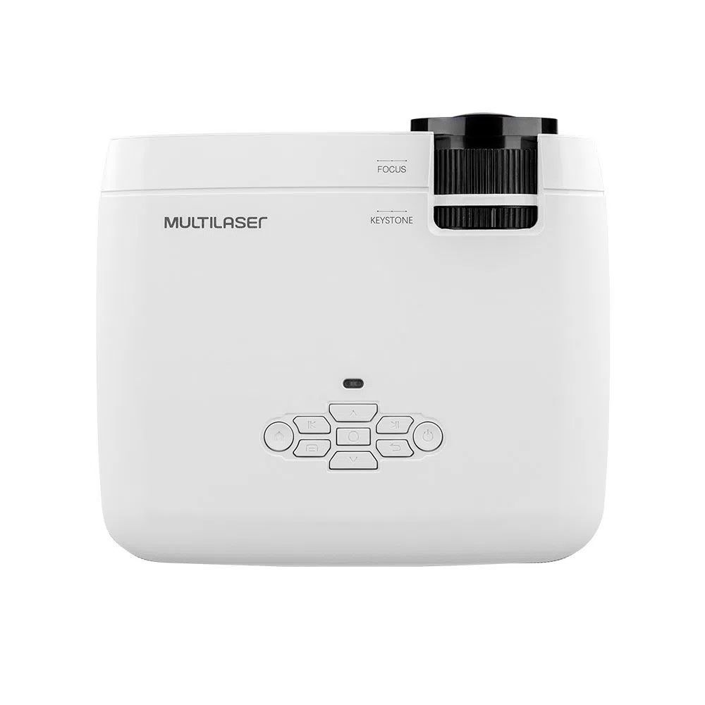 Proyector Smart PJ002 HDMI VGA USB 1800L Multilaser