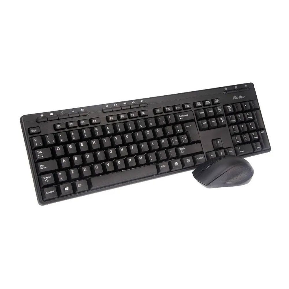 Combo Teclado y Mouse Inalámbricos Kolke KEK 195