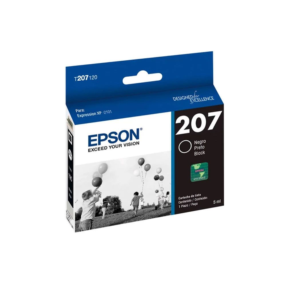 Cartucho Original Epson T207 Negro Xp-2101