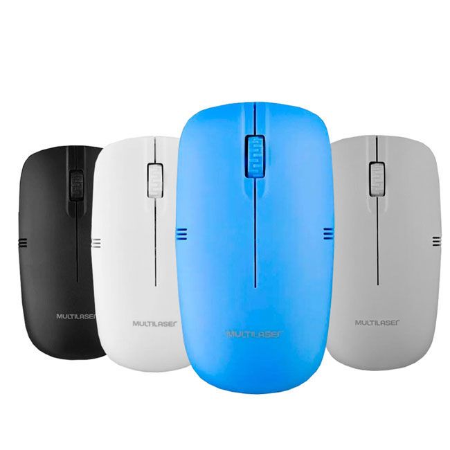 Mouse Inalámbrico 1200 DPI Multilaser