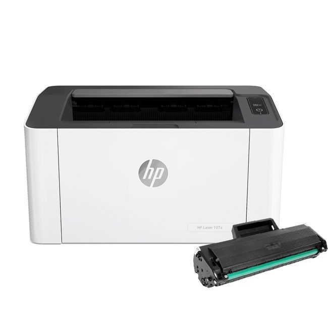 Impresora Láser HP 107W Wifi Monocromática + Toner Incluido