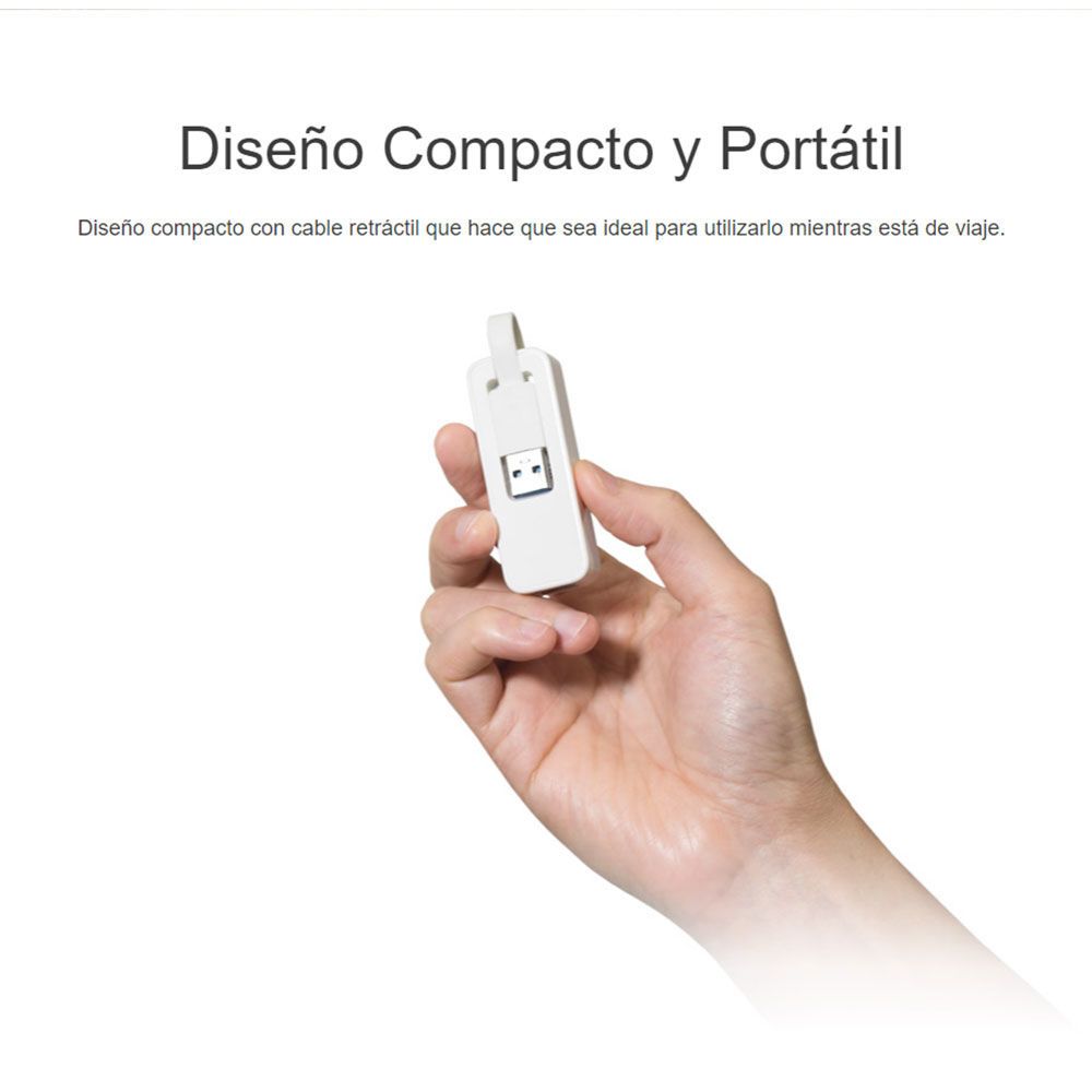 Adaptador de red USB 2.0 a RJ45 Tp Link UE200