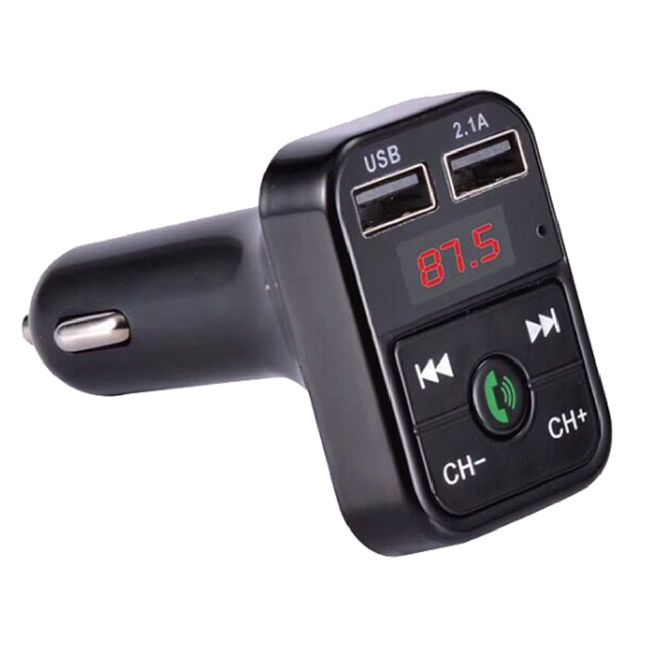 Cargador para auto 2USB +Transmisor Bluetooth Kolke