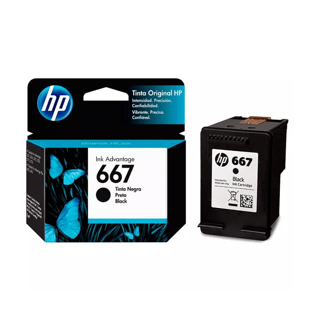 Combo Cartuchos Original Hp 667 Negro + Color 2375 2775 2776 2375